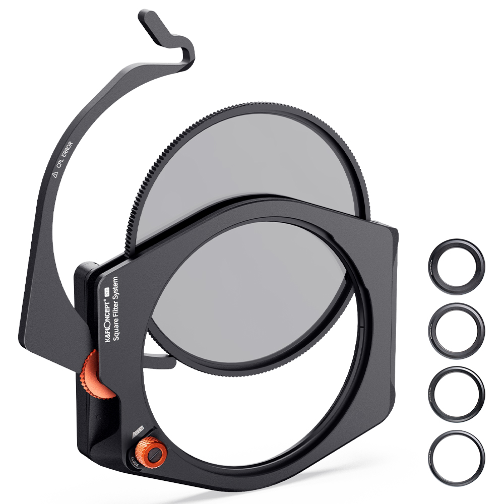 K&F Concept X-PRO Square Filter Houder + 95mm CPL