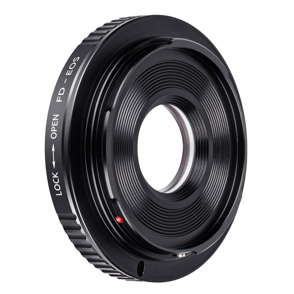 K&F Concept K&F Lens Adapter Canon FD - Canon EOS (EF / EF-S) (met glas)