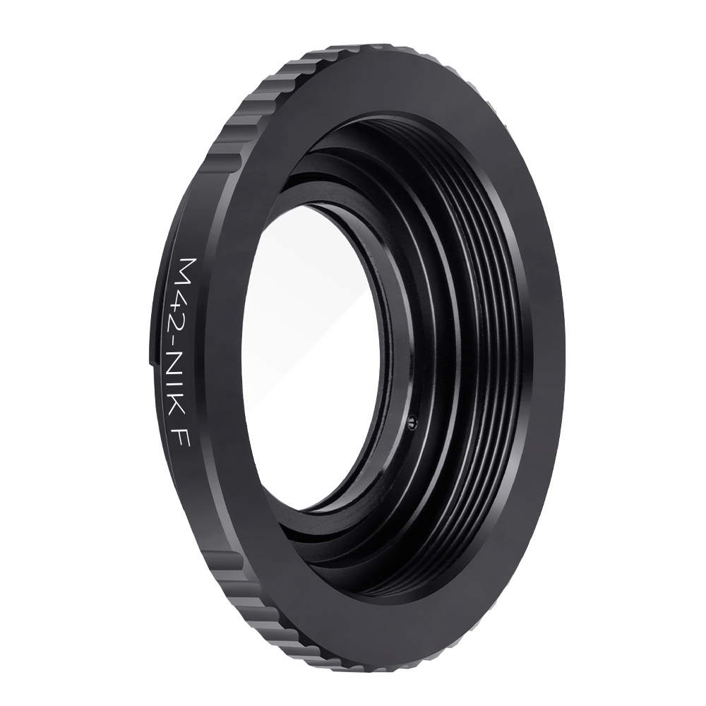 K&F Concept K&F Lens Adapter M42 - Nikon F (met glas)