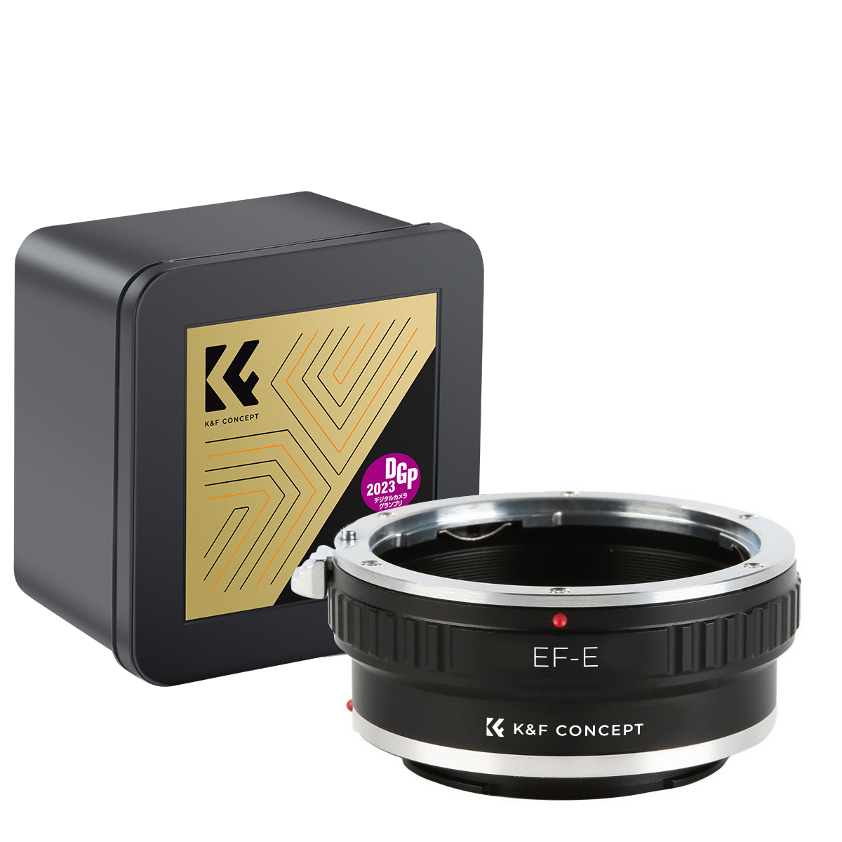 K&F Concept K&F Lens Adapter Canon EF / EF-S - E-Mount met statief-mount