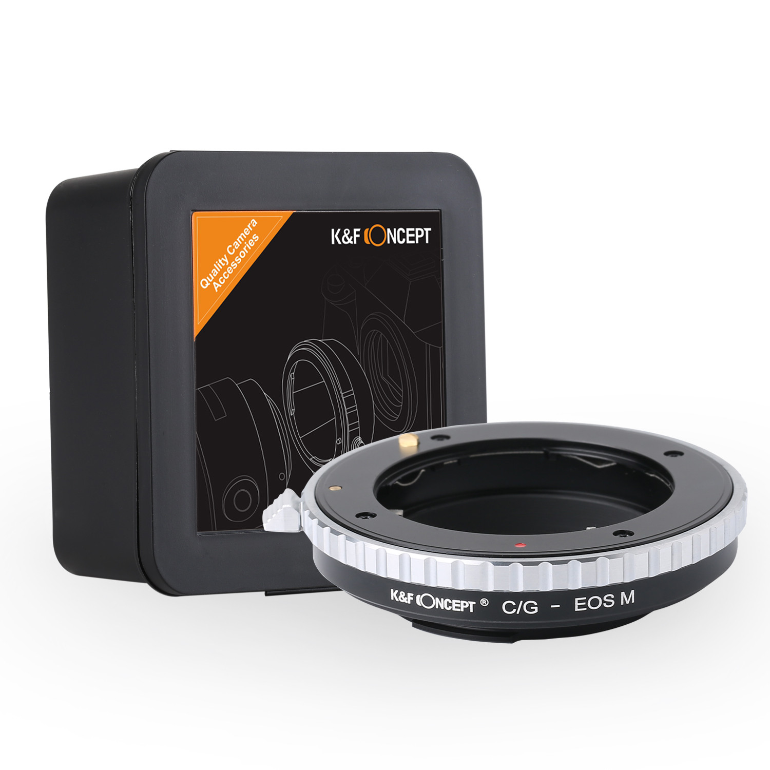K&F Concept K&F Lens Adapter Contax G - Canon EOS M (EF-M)