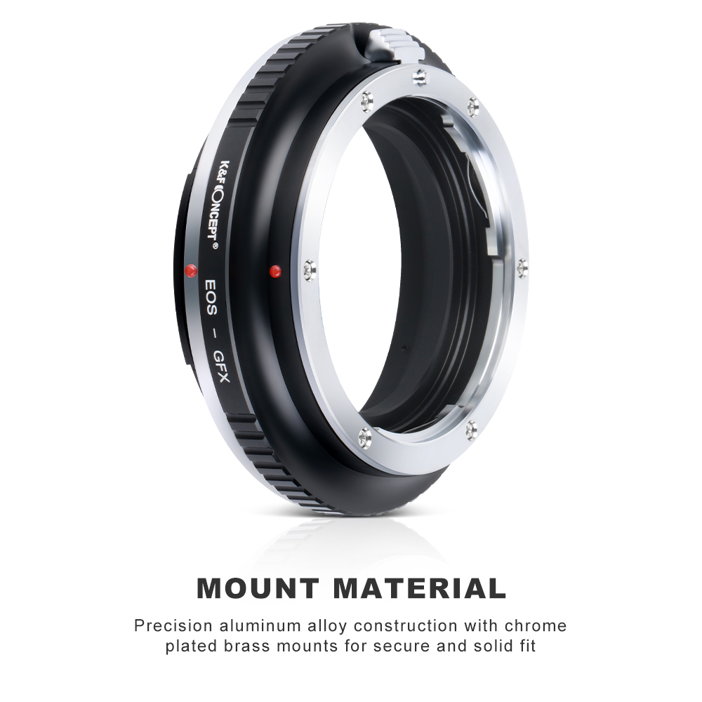 K&F Concept K&F Lens Adapter Canon EOS (EF / EF-S) - Fujifilm GFX