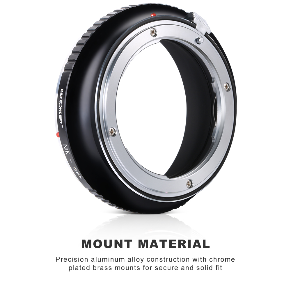 K&F Concept K&F Lens Adapter Nikon F - Fujifilm GFX