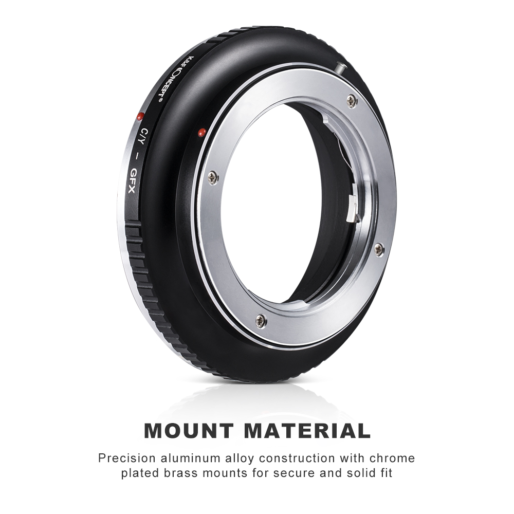 K&F Concept K&F Lens Adapter Contax Yashica - Fujifilm GFX