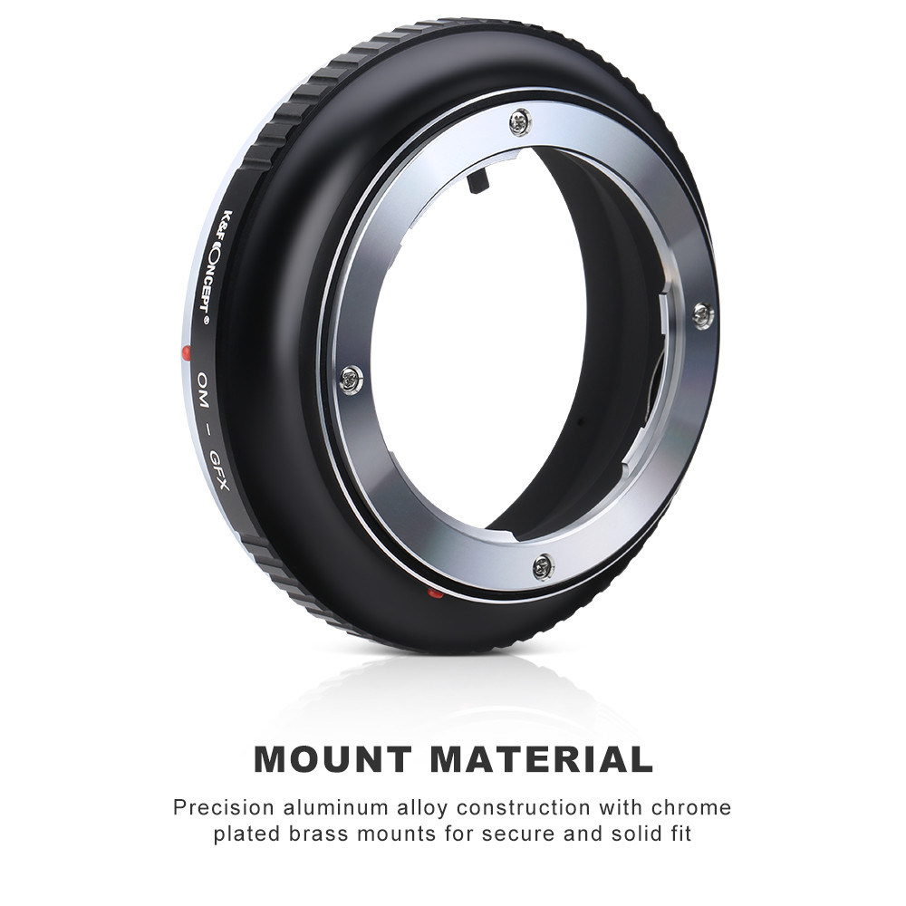 K&F Concept K&F Lens Adapter Olympus OM - Fujifilm GFX