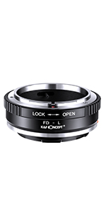 K&F Concept K&F Lens Adapter Canon FD - Leica L