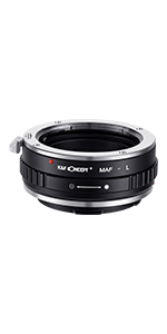 K&F Concept K&F Lens Adapter Sony Alpha A en Minolta AF - Leica L