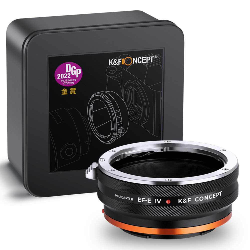 K&F Concept K&F Lens Adapter Canon EF / EF-S - Sony E-Mount (IV PRO)