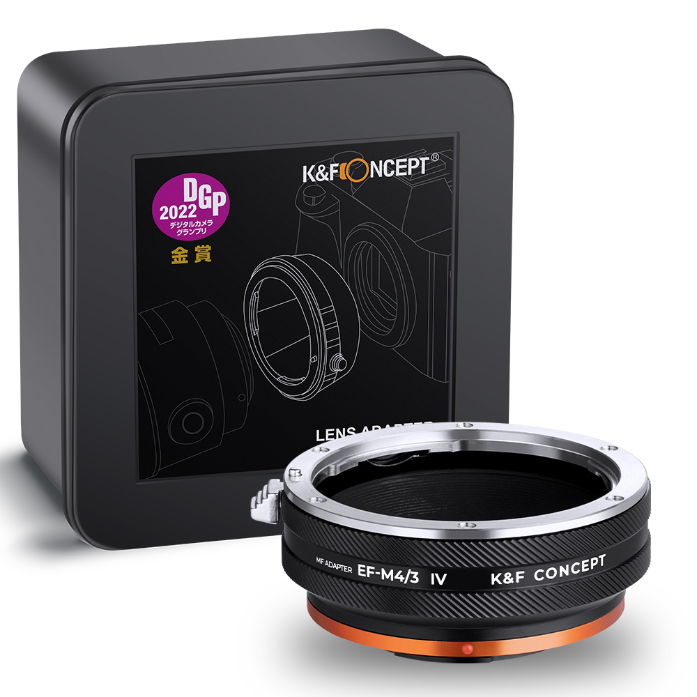 K&F Concept K&F Lens Adapter Canon EOS (EF / EF-S) - Micro 4/3 (IV PRO)