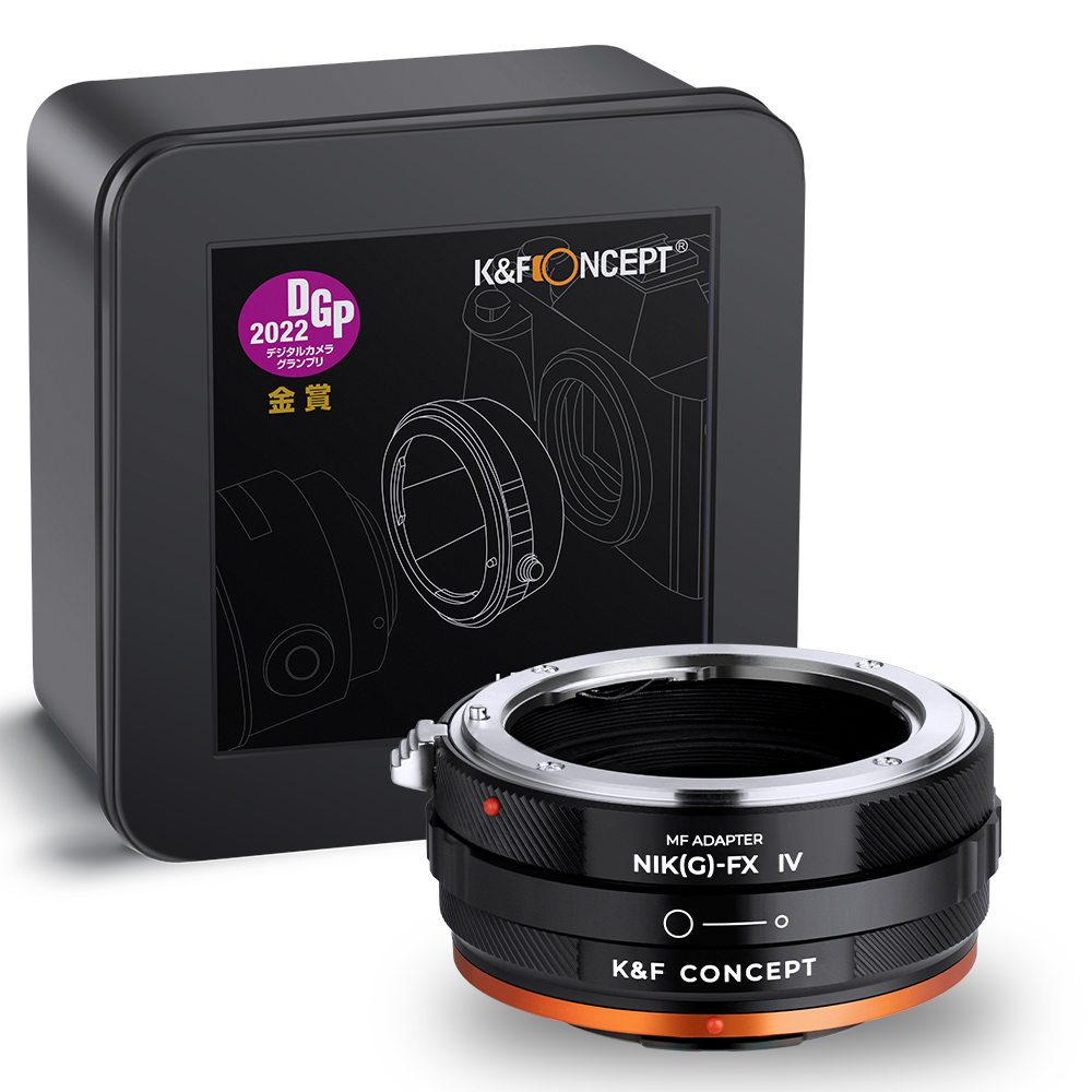 K&F Concept K&F Lens Adapter Nikon F (G-type) - Fujifilm X (IV PRO)