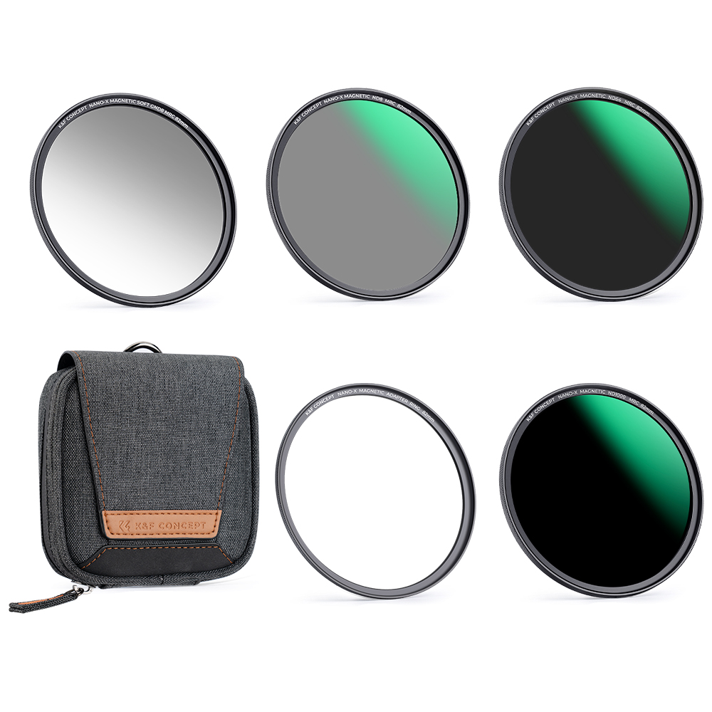 K&F Concept Magnetische ND filter-kit GND8+ND8/64/1000 67 mm