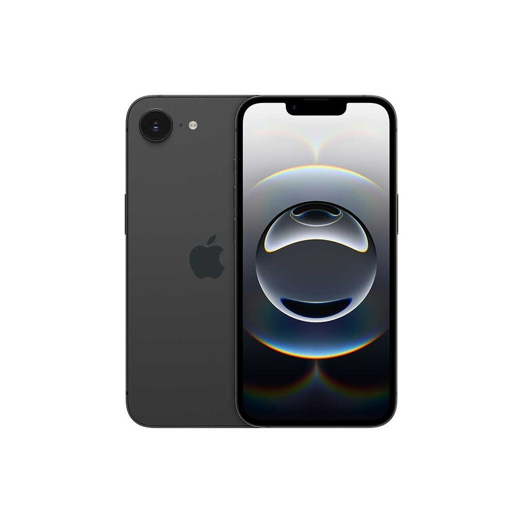Apple iPhone 16e 128GB + Accessoire bundel Smartphone Zwart