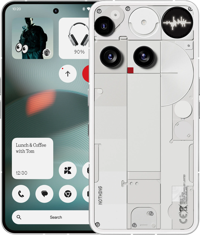 Nothing Tech Nothing Phone (3) 512GB Wit 5G