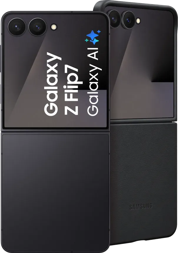 Samsung Galaxy Z Flip 7 512GB Zwart 5G +  Kindsuit Back Cover Zwart