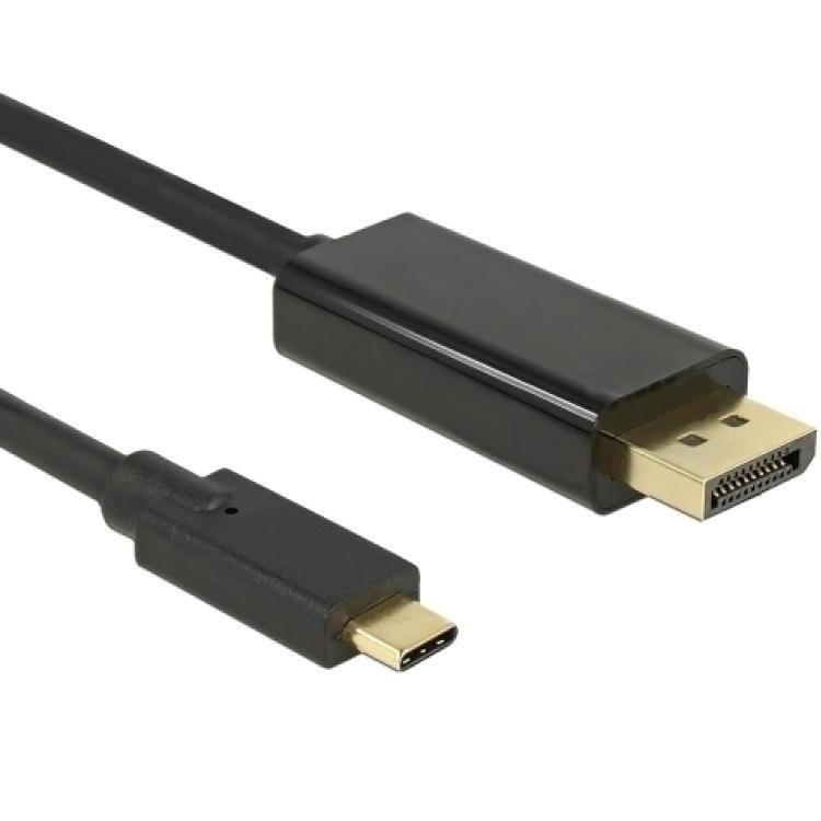 S-Impuls USB-C - DisplayPort 8K 60Hz kabel | zwart | 3 meter