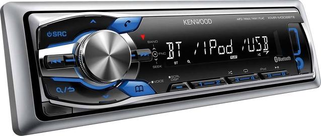 Kenwood KMR-M308BTE autoradi met blauwe toetsverlichting, vochtbestendig