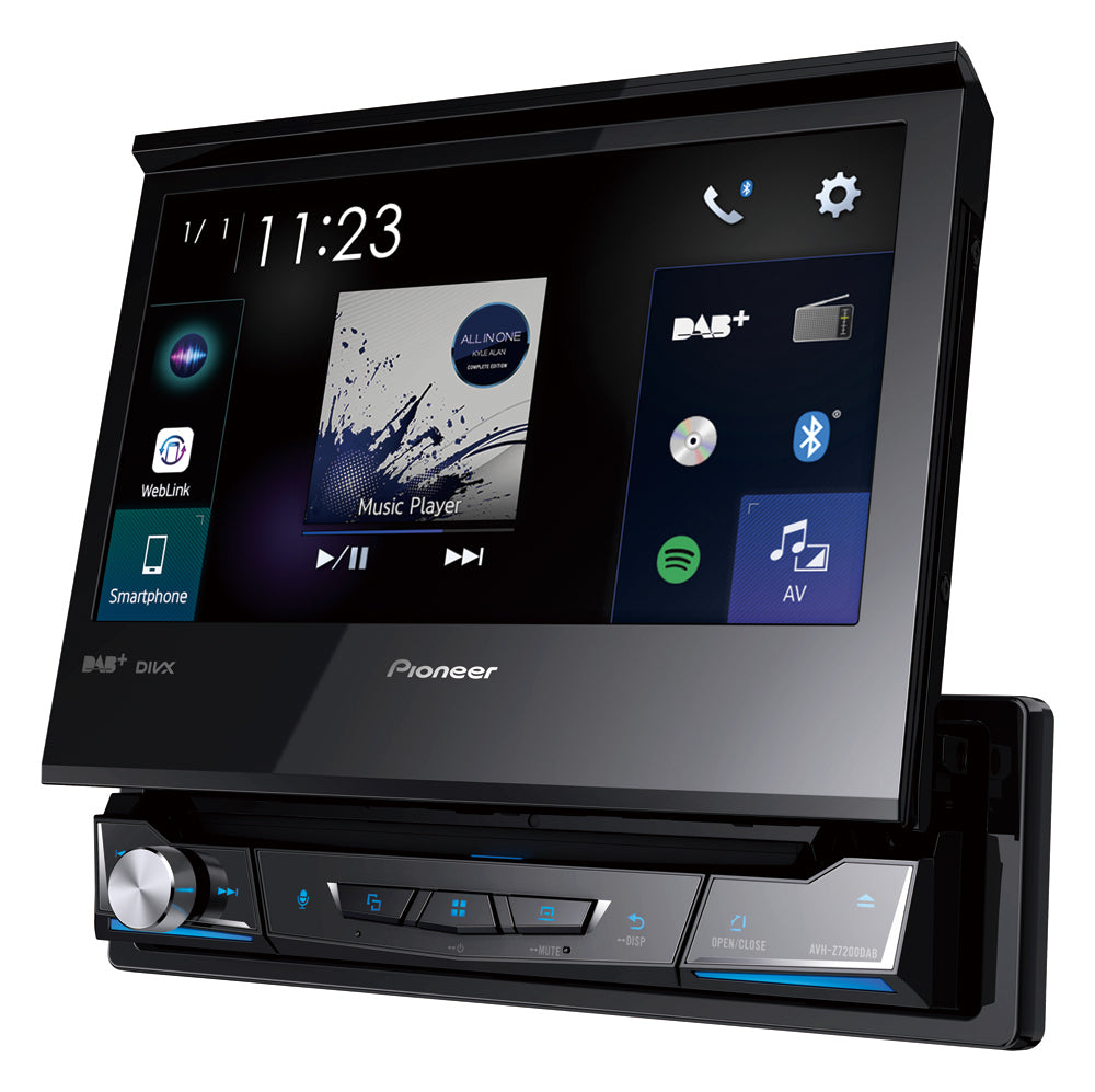 Pioneer AVH-Z7200DABAN-PH autoradio multimedia met klapscherm