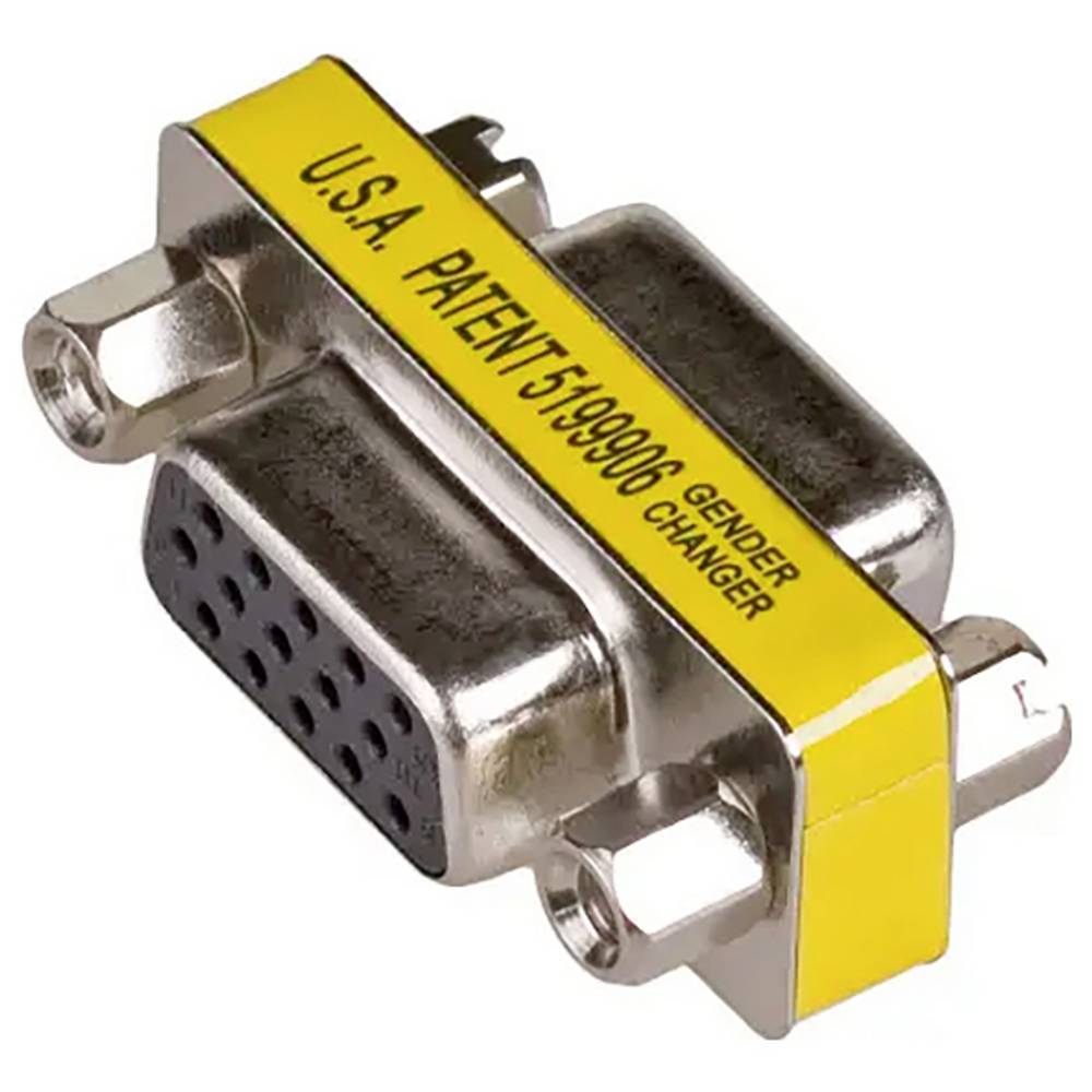 Akyga AK-AD-18 D-sub adapter D-sub bus 15-polig - D-sub bus 15-polig 1 stuk(s)