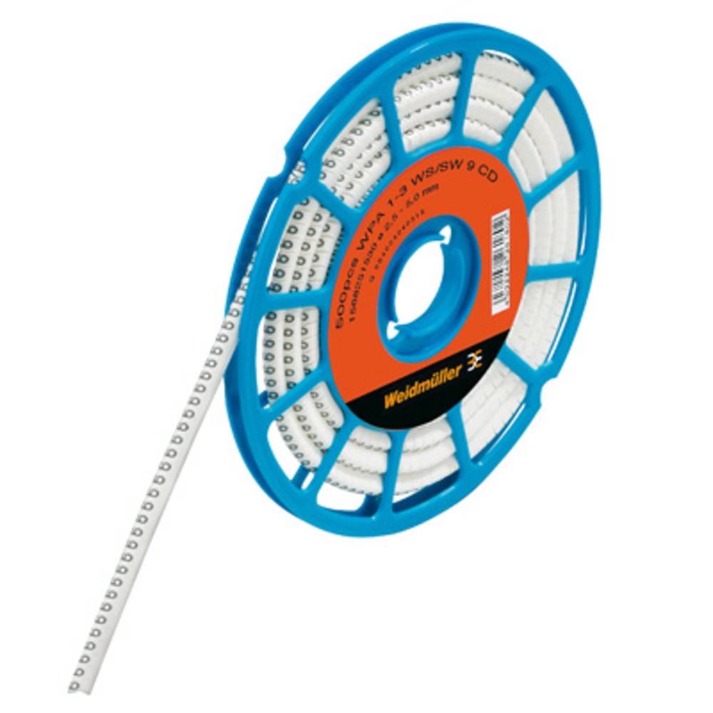 Weidmüller CLI C 1-3 WS NE CD Markeerring Buitendiameter 2.5 tot 5 mm 1568251044