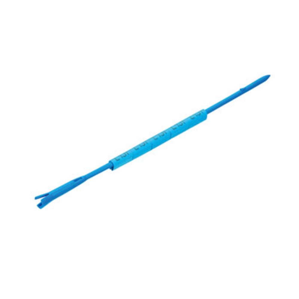 Weidmüller CLI R 1-3 BL/SW N Markeerring Opdruk N Buitendiameter 2.5 tot 5 mm 0572901746