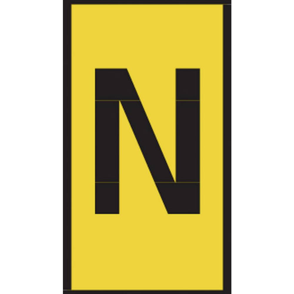 HellermannTyton WIC0-N-PA66-YE (1000) Markeerclip 561-00144