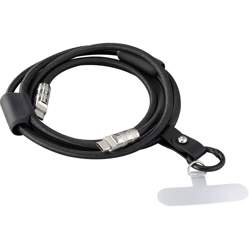 Renkforce USB-kabel USB 2.0 USB-C stekker 1.50 m Zwart RF-6721086