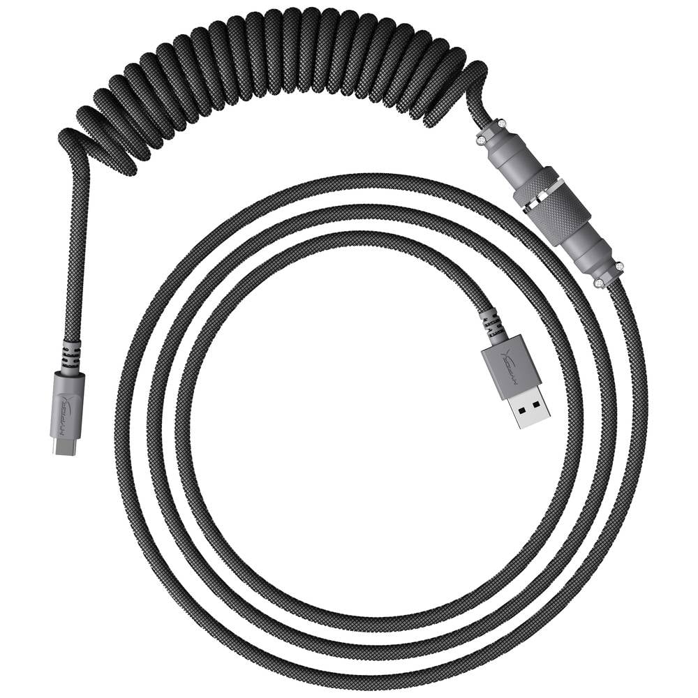 HyperX USB-C-kabel USB-A stekker, USB-C stekker Grijs 6J678AA
