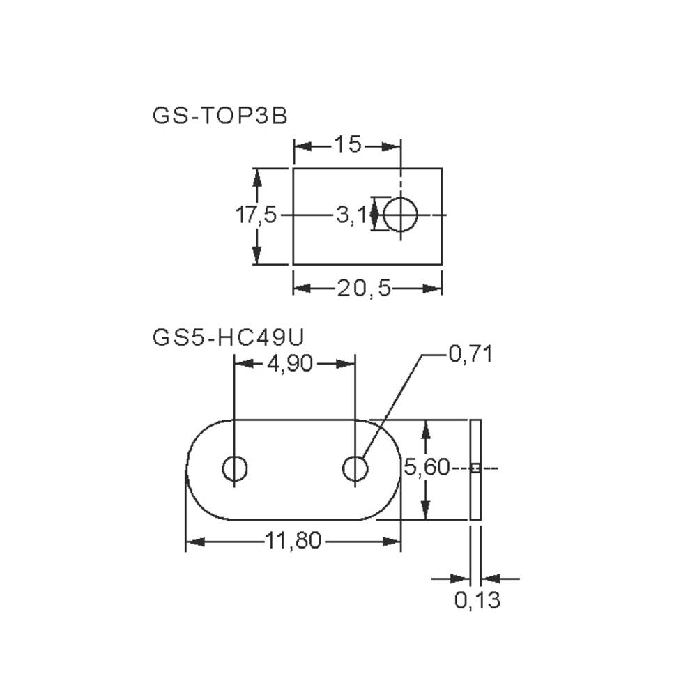 Fischer Elektronik ISQ4 Isolatieschijf (l x b) 11.8 mm x 5.6 mm 1 stuk(s)