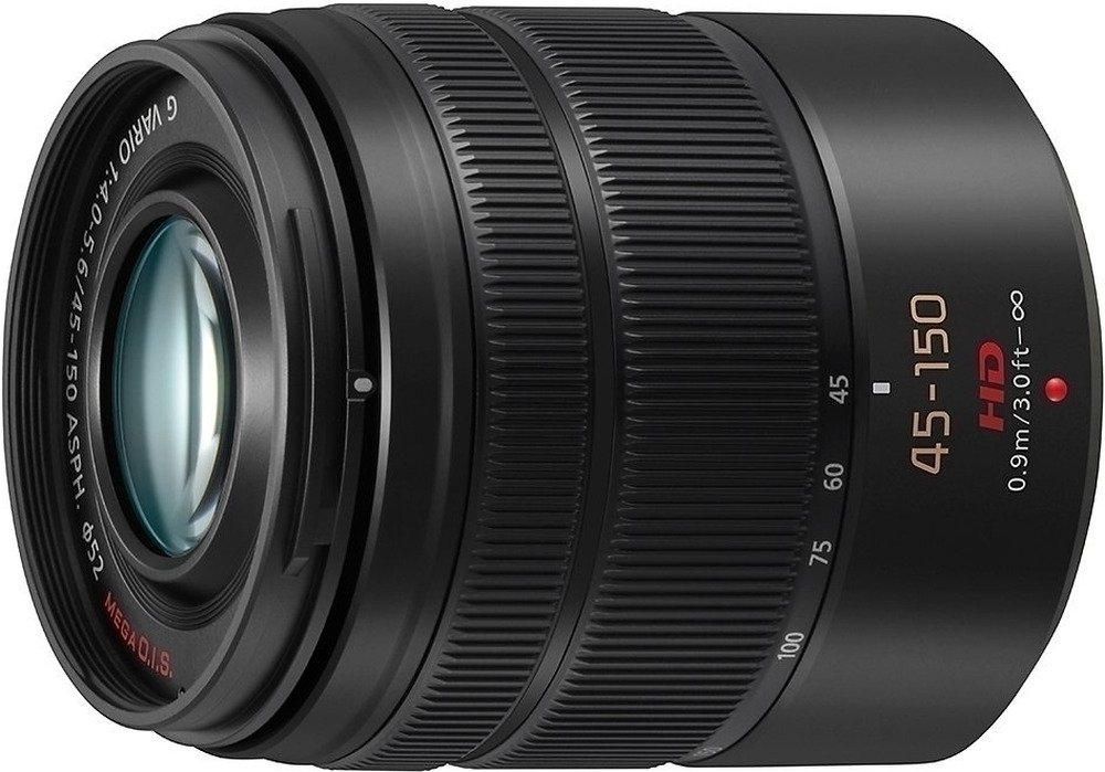 Panasonic Lumix G Vario 45-150mm f/4.0-5.6 - Zwart | Telelenzen lenzen | Fotografie - Objectieven | H-FS45150E-K