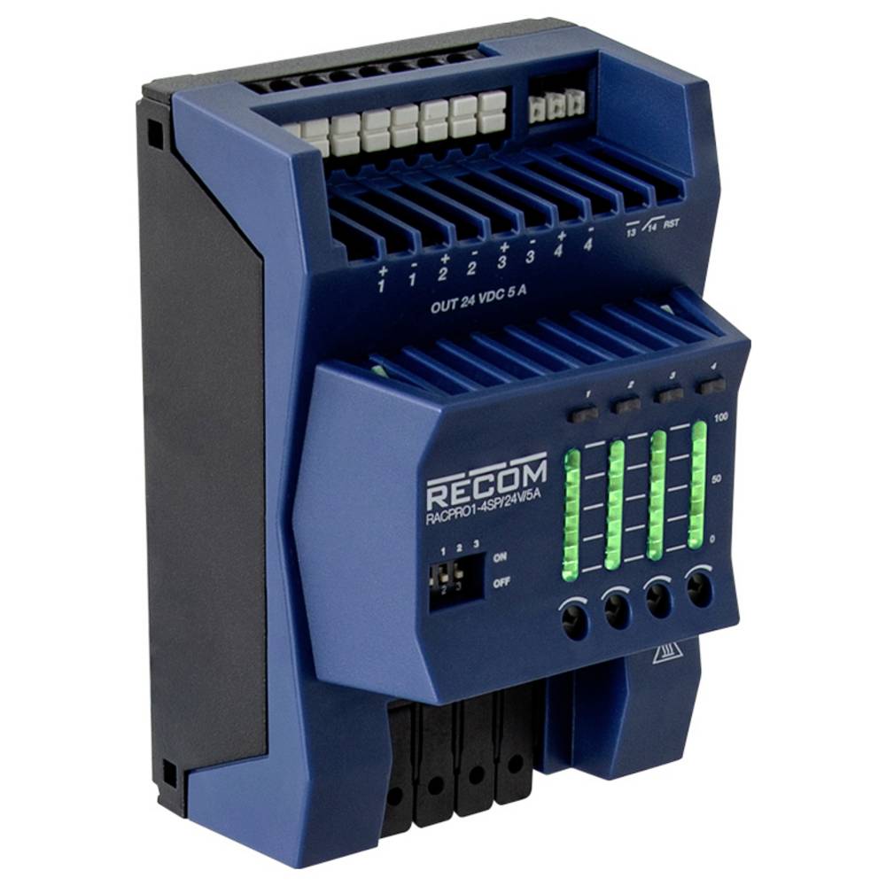 RECOM RACPRO1-4SP/24V/5A Elektronische beveiligingsschakelaar 1 stuk(s)