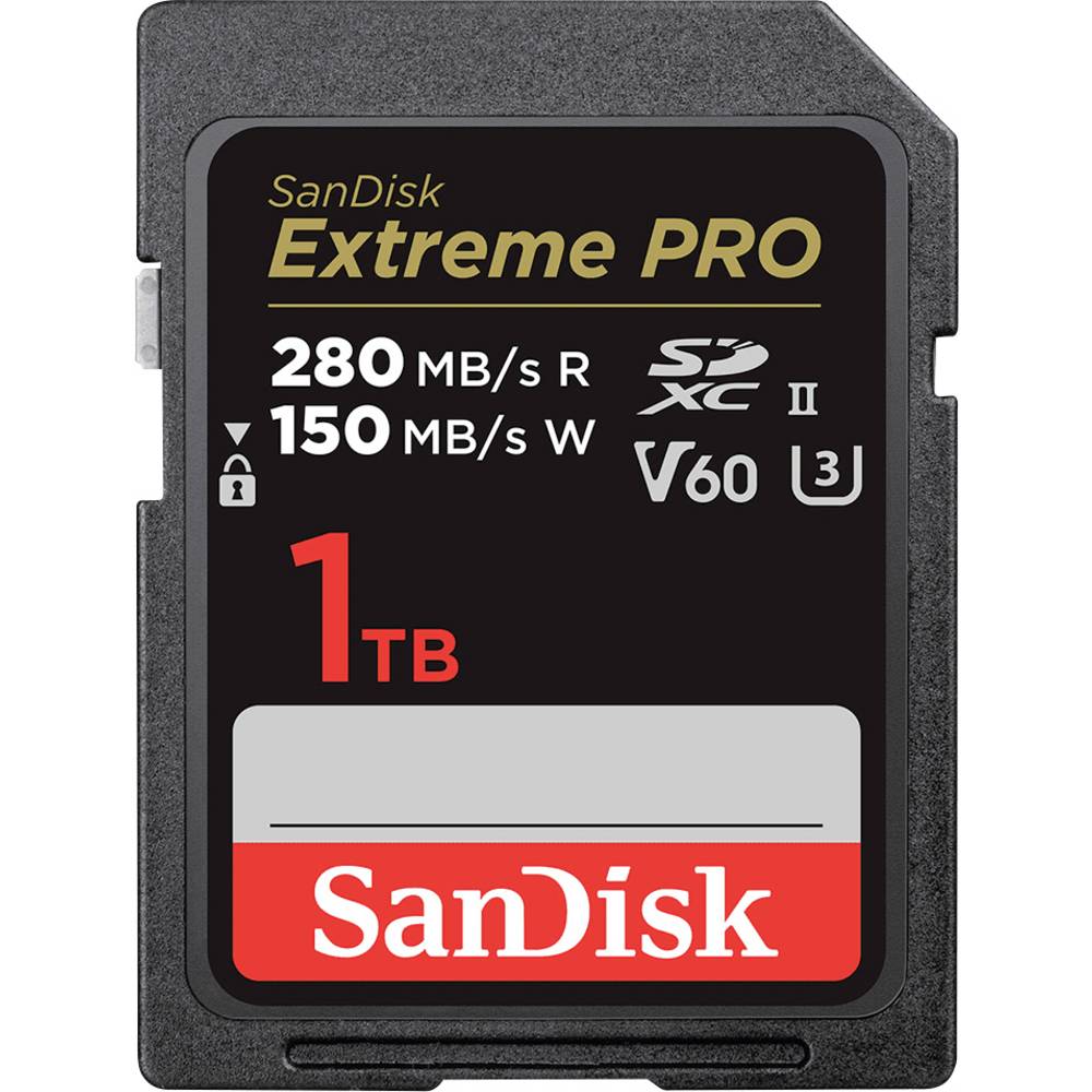 SanDisk Extreme Pro SDXC-kaart Retail 1 TB UHS-II