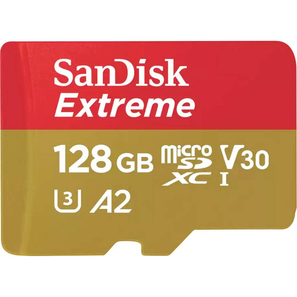 SanDisk Extreme miniSDXC-kaart Retail 128 GB