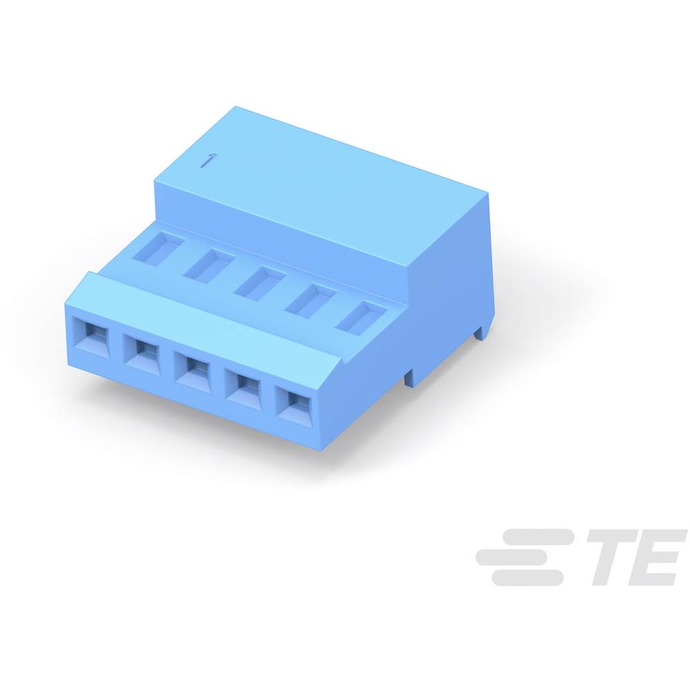 TE Connectivity 3-641239-5 Female header, inbouw (standaard) Inhoud: 1 stuk(s) Bag