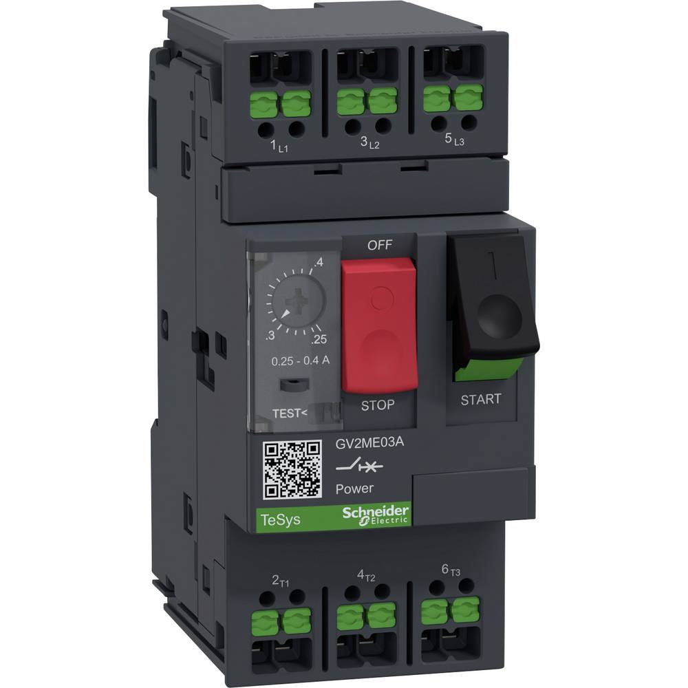 Schneider Electric GV2ME03A Motorbeveiligingsrelais 1 stuk(s) (b x h x d) 45 x 101 x 78.5 mm