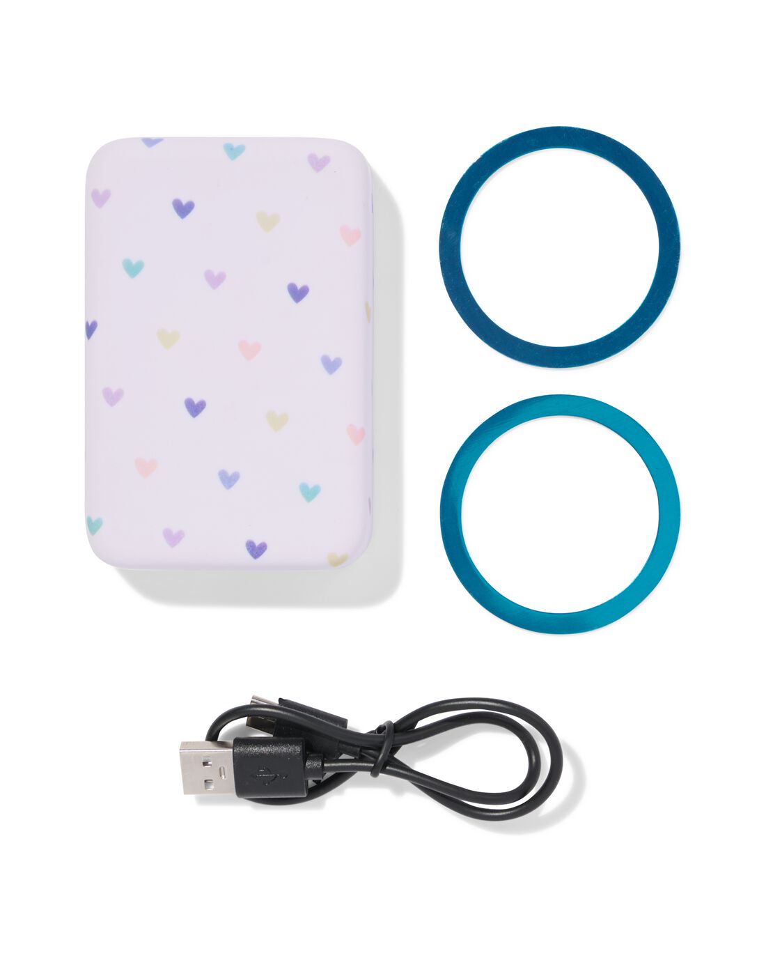 HEMA Magnetische Powerbank 10.000mAh Hartjes