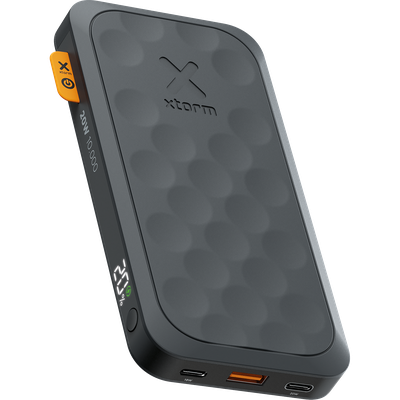 Xtorm Fuel Series 5 Powerbank 10000 mAh - Geschikt Voor Iphone/Samsung - Inclusief USB-C Kabel - USB-C & USB-A - 20W - Zwart