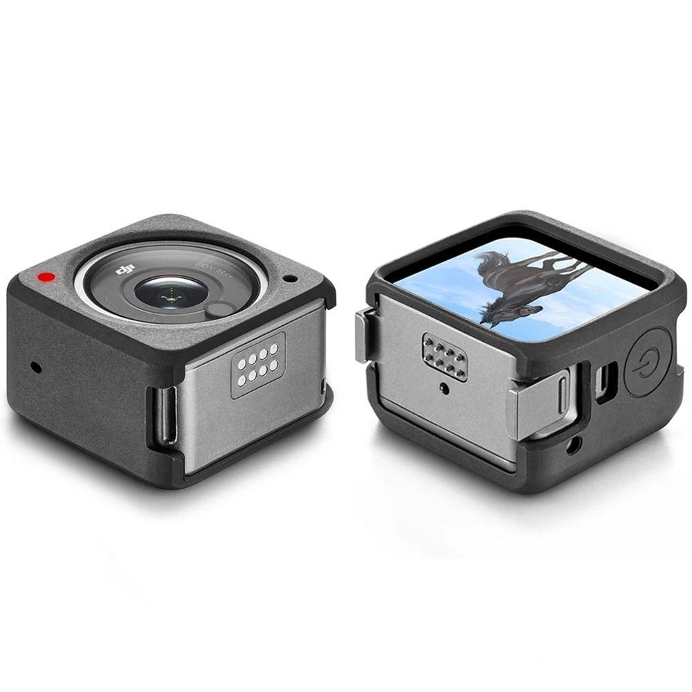 Zhilicheng Lensdop Actiecamera Beschermhoes Siliconen hoes voor DJI OSMO Action 2