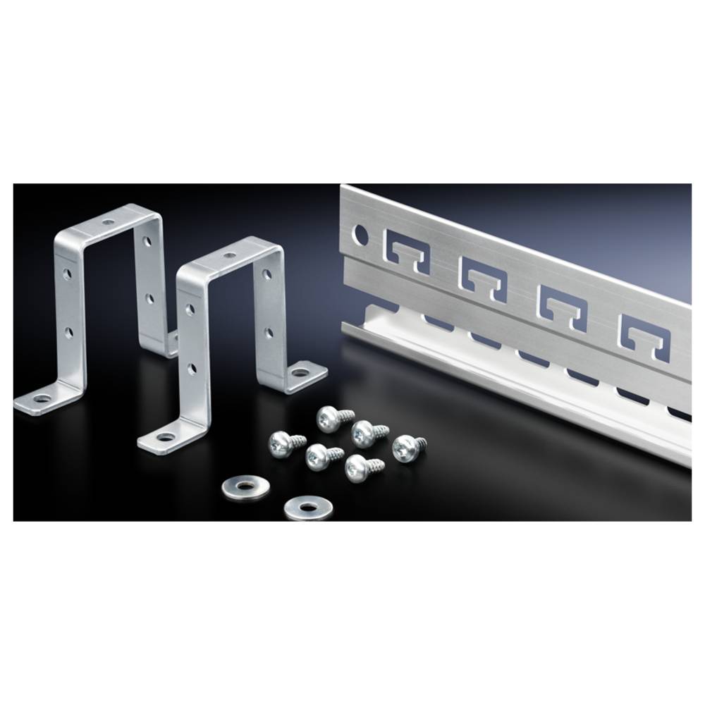 Rittal SZ 2388.125 Montagerail Geperforeerd, C-profiel Aluminium Meerdere kleuren 1 stuk(s)