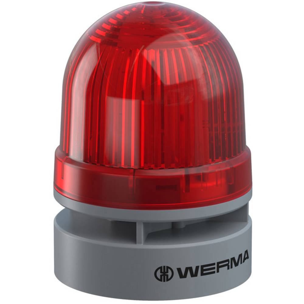Werma Signaltechnik Signaallamp Mini TwinLIGHT Combi 115-230VAC RD 460.110.60 Rood 230 V/AC 95 dB
