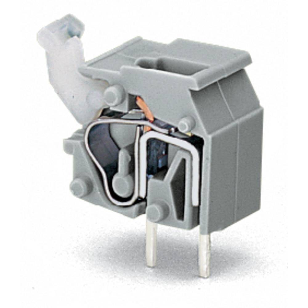 WAGO 255-767 Veerkrachtklemblok 2.50 mm² Aantal polen 1 Lichtgroen 300 stuk(s)