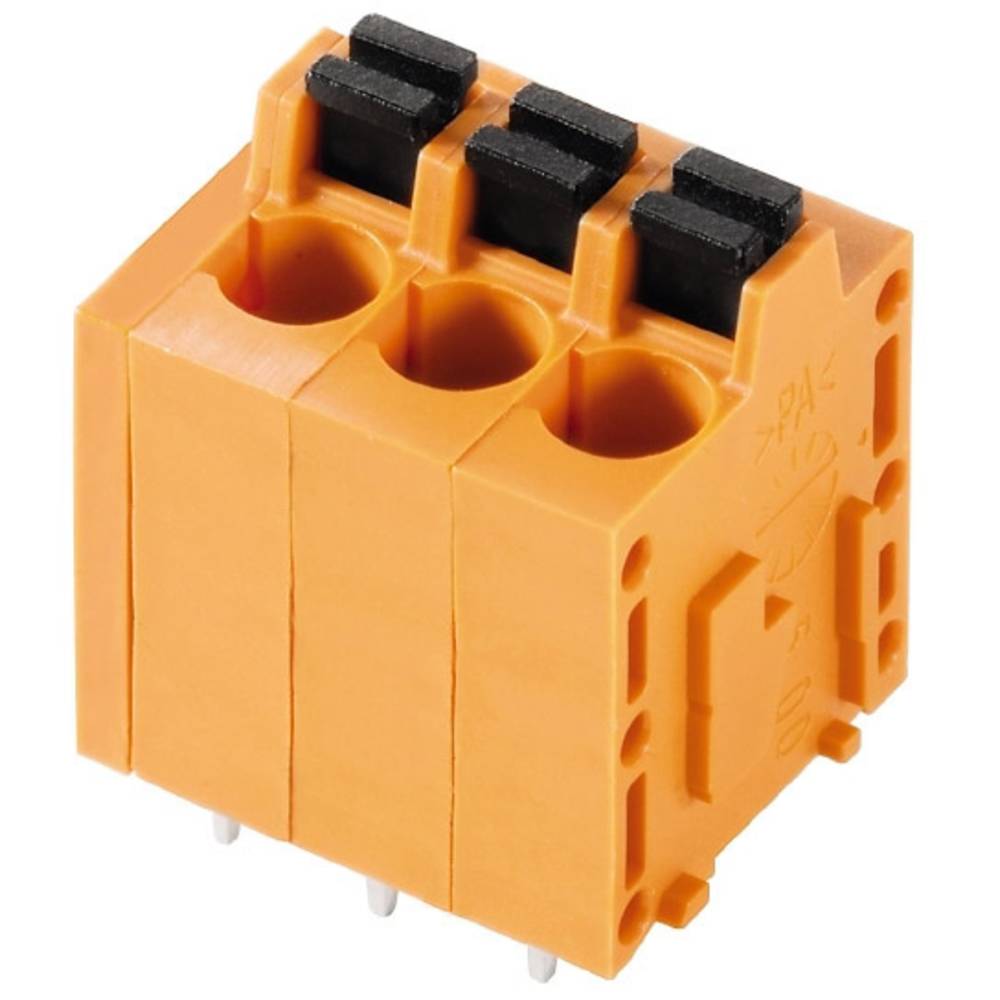 Weidmüller 1331120000 Veerkrachtklemblok 2.5 mm² Aantal polen 4 Oranje 70 stuk(s)