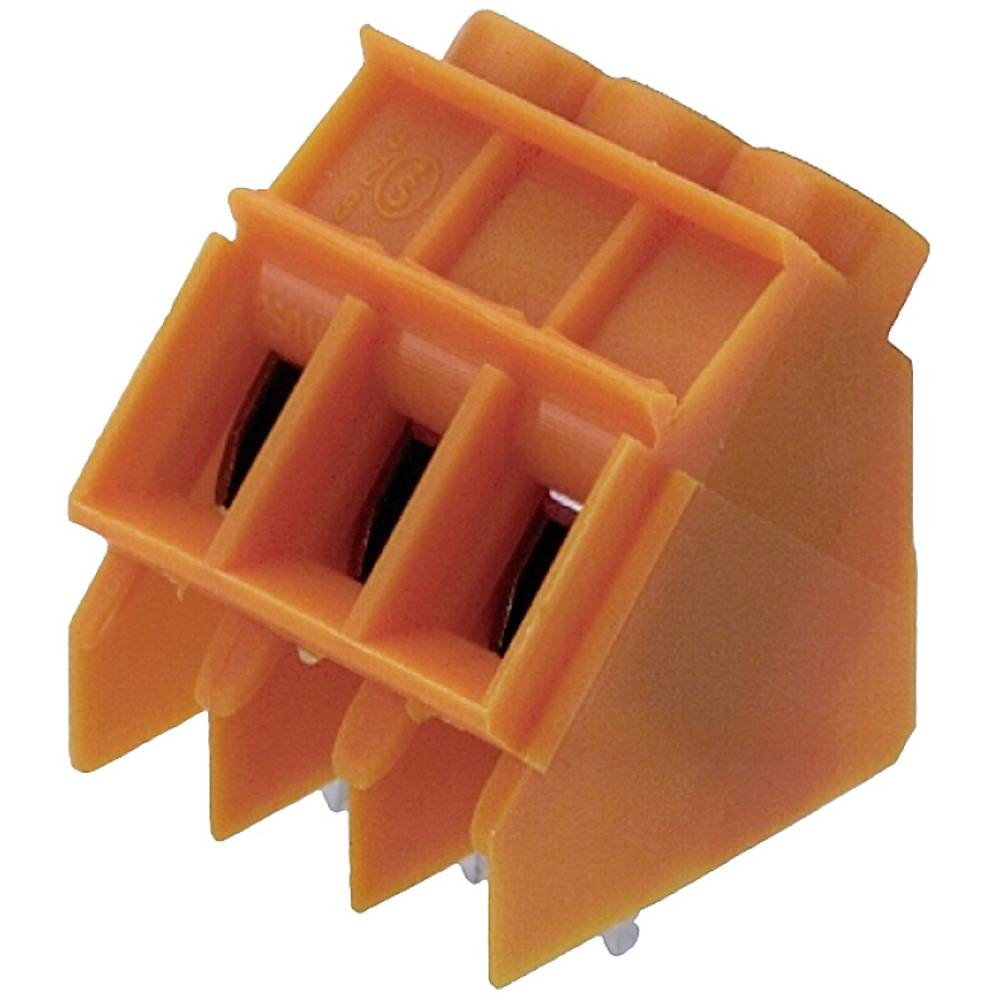 Weidmüller 1595740000 Klemschroefblok 4 mm² Aantal polen 2 Oranje 100 stuk(s)