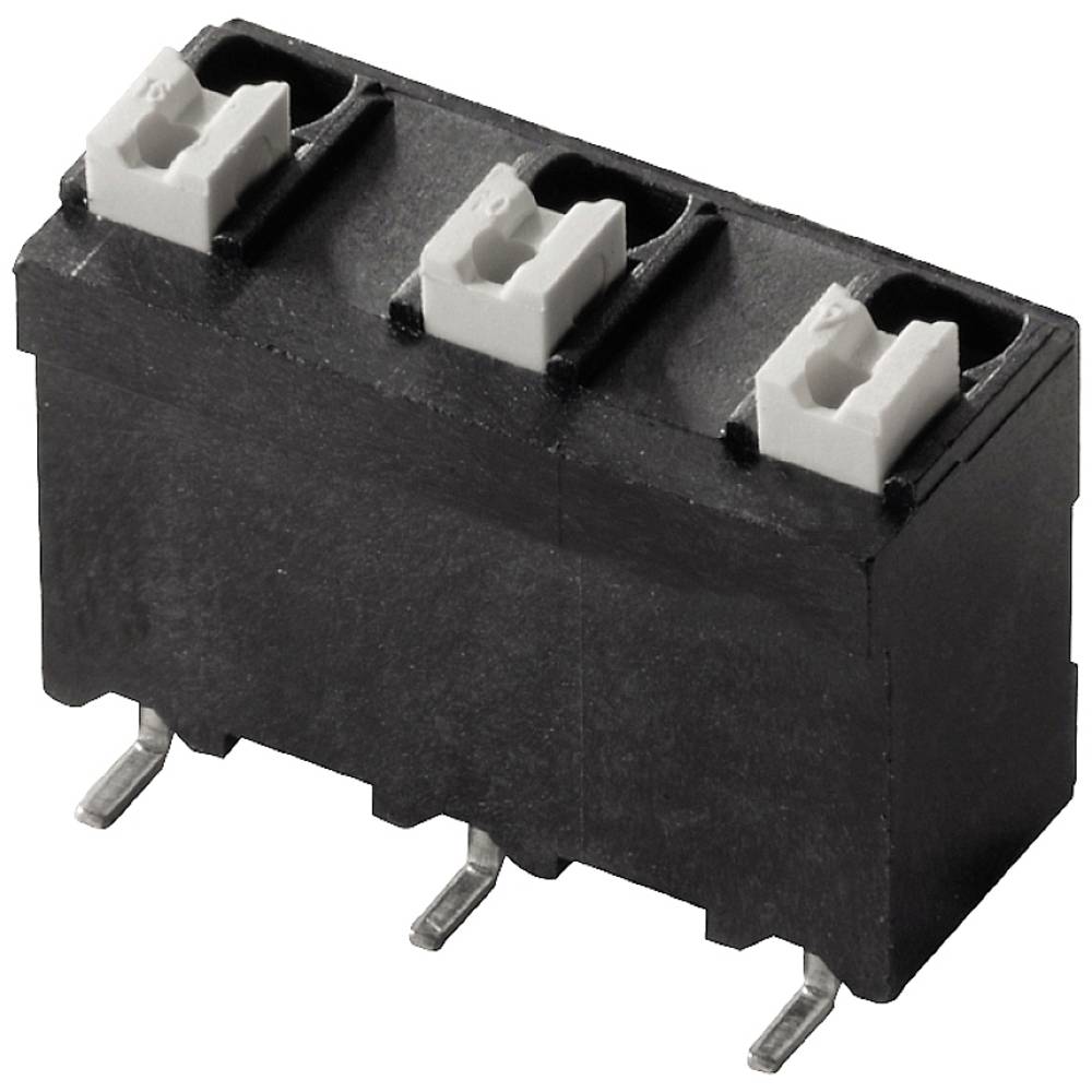 Weidmüller 1473880000 Klemschroefblok 1.5 mm² Aantal polen 6 Zwart 1 stuk(s)