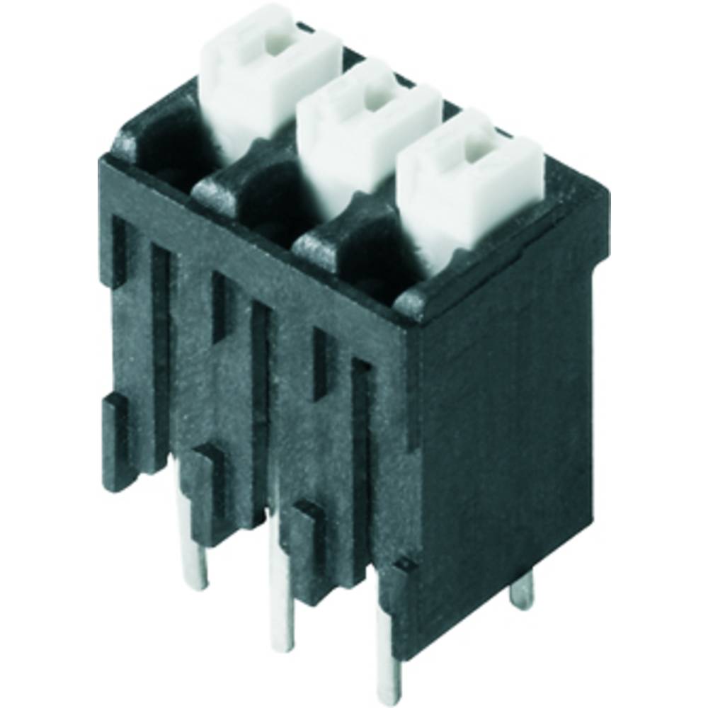 Weidmüller 1870950000 Veerkrachtklemblok 1.5 mm² Aantal polen 18 Zwart 8 stuk(s)