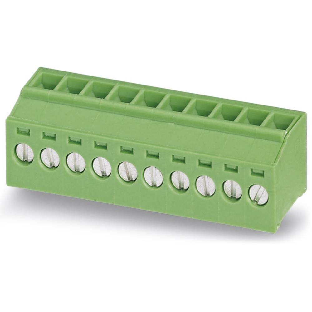 Phoenix Contact 1868128 Klemschroefblok 1.50 mm² Aantal polen 2 Groen 50 stuk(s)