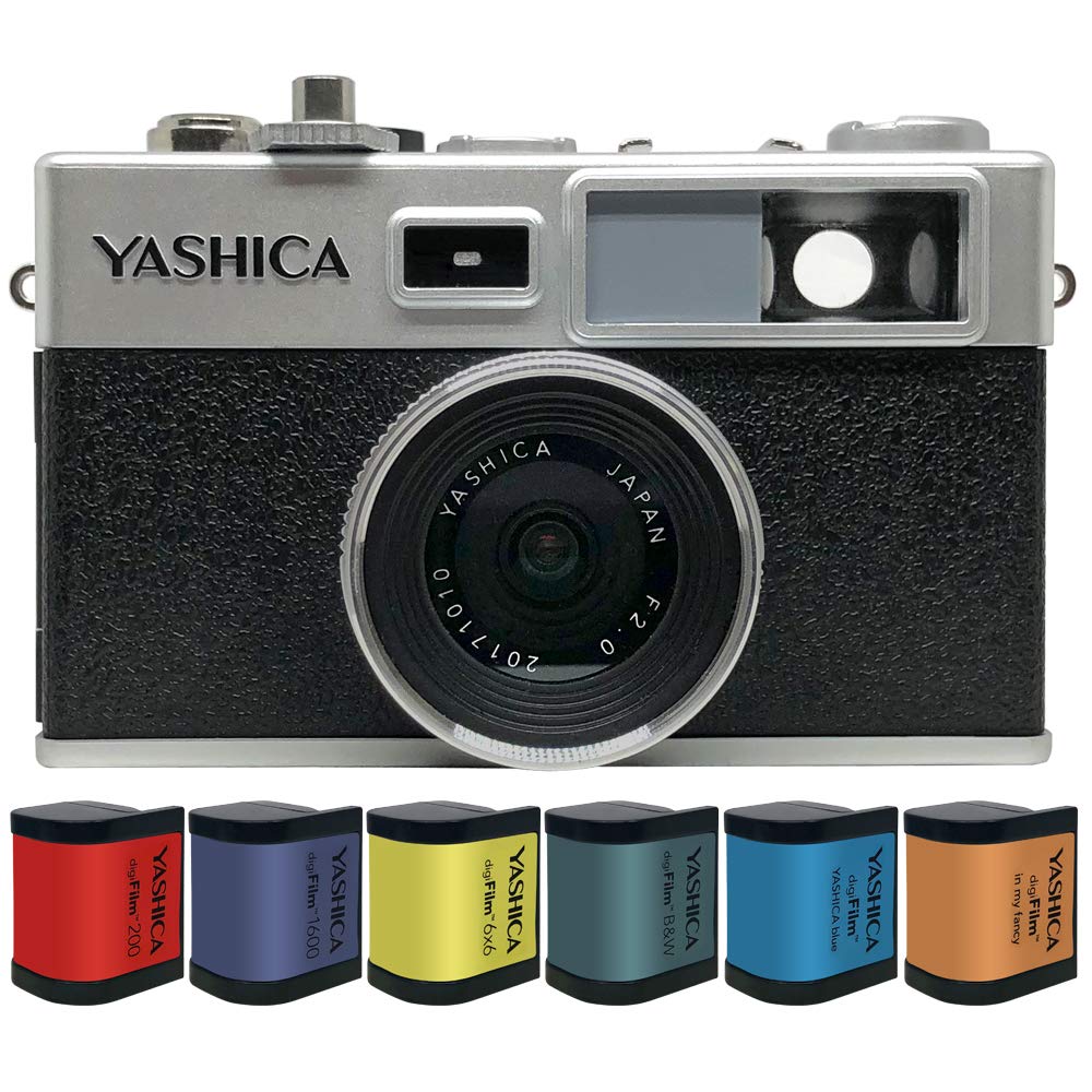 MIYAKO Yashica Y35 Camera complete set met 6 digiFilm YAS-DFCY35-P01