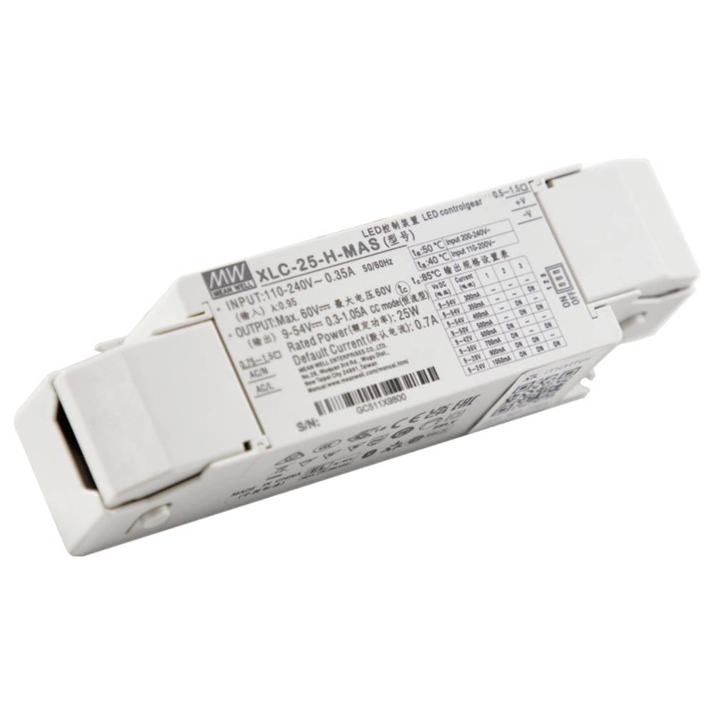 MW Mean Well LED-converter 25 W