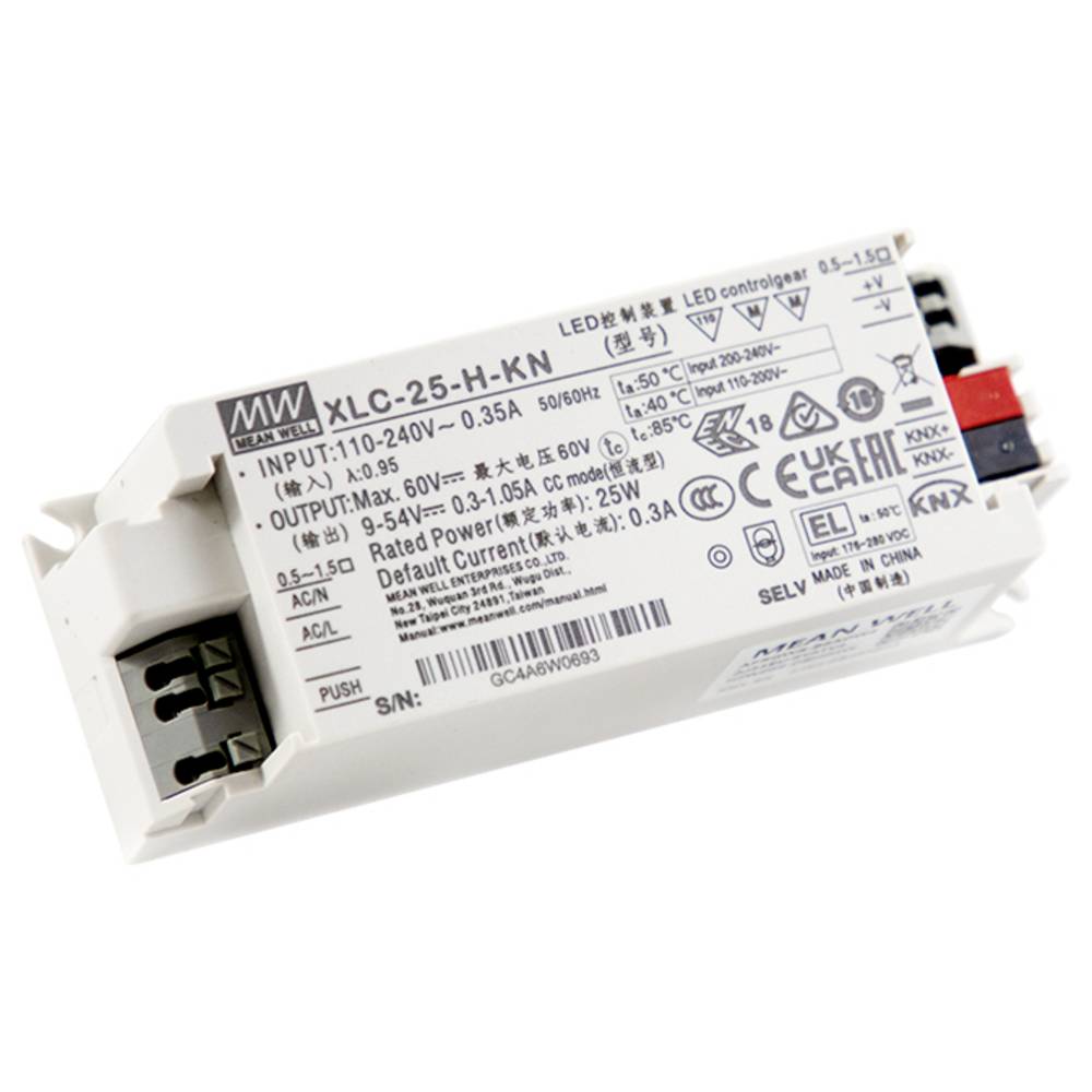 MW Mean Well LED-converter 40 W 1.05 A 54 V
