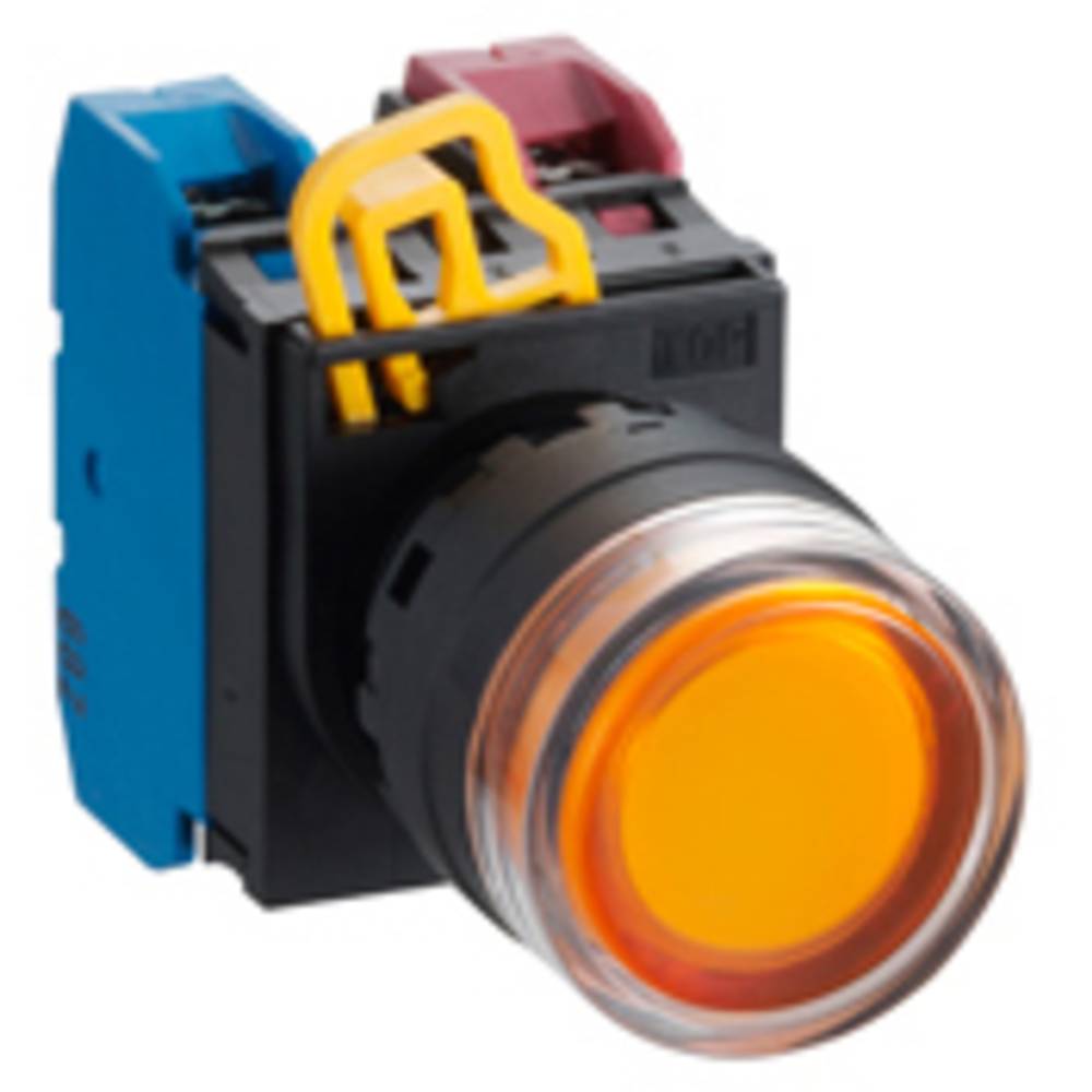 Idec YW1L-AF2E10Q4G Verlichte druktoets 1 knop Zwart/groen 1 stuk(s)