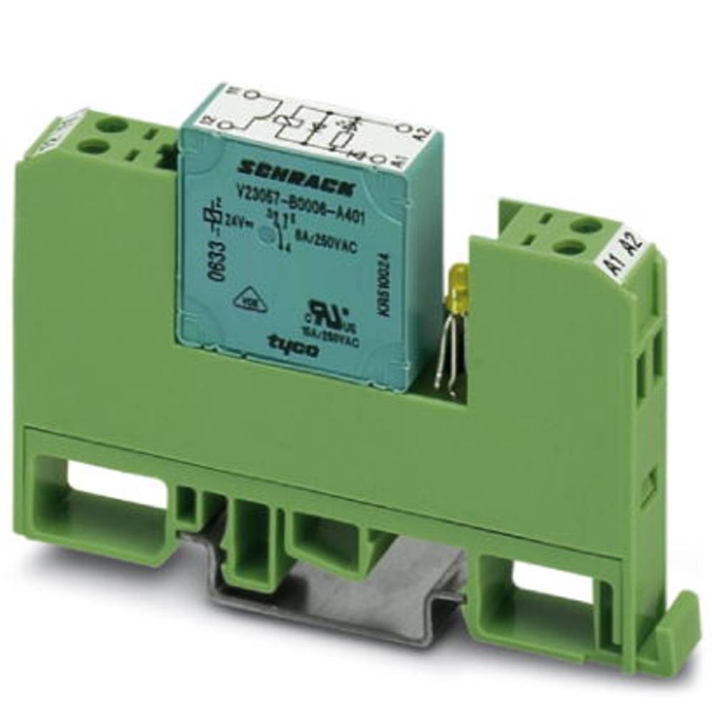 Phoenix Contact EMG 10-REL/KSR-G 24/ 2-LC Relaismodule Nominale spanning: 24 V/DC Schakelstroom (max.): 6 A 1x NC 10 stuk(s)